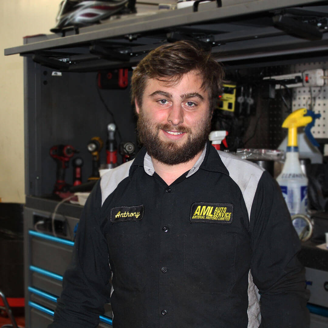 Anthony Giuntoli, Apprentice Technician at AML Auto